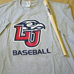 Gildan Shirts - NWOT Liberty University 3XL tee and mini-bat Gildan Shirts - NWOT Liberty University 3XL tee and mini-bat